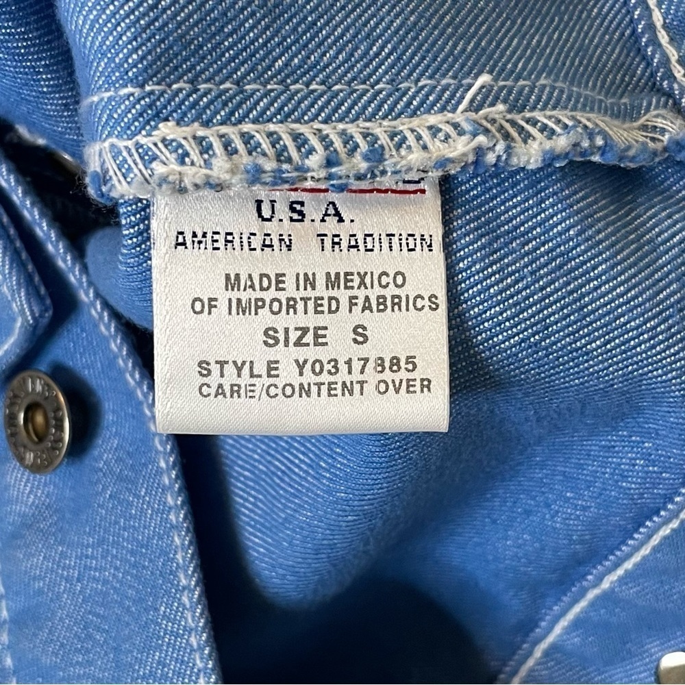 Guess retro denim jacket small - Picture 9 of 11